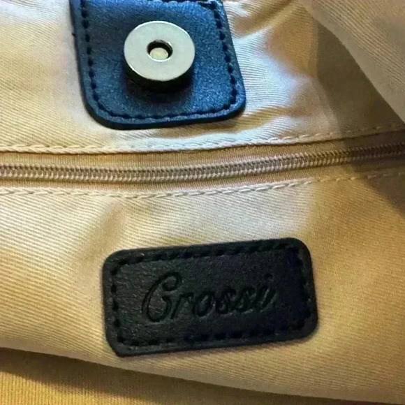 Line new condition Grossi wicker purse - Picture 6 of 10